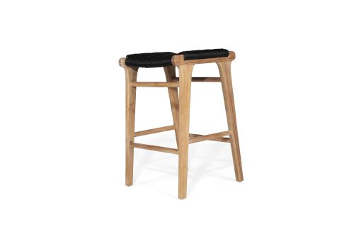 Black counter stool