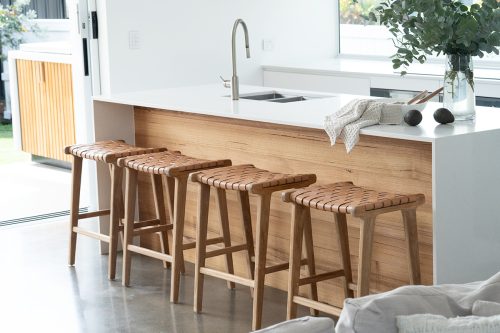 Boho style bar stool