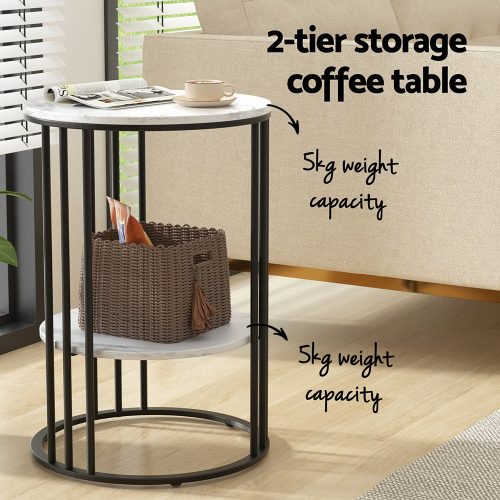 Coffee table with storage