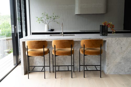 Comfortable counter seating