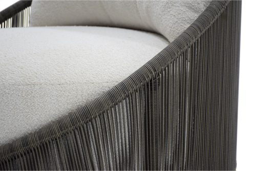 Ebony outdoor sofa