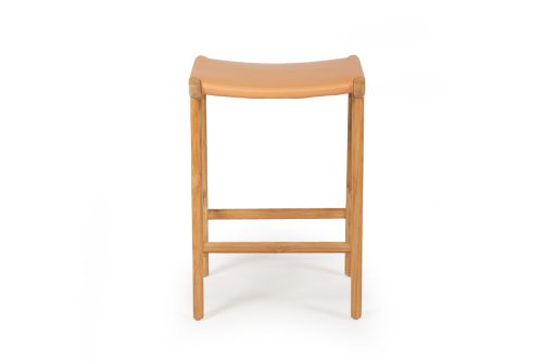 Flat natural stool