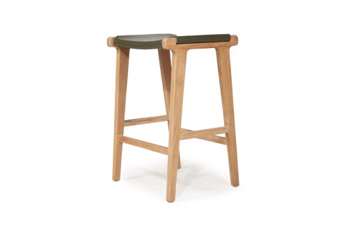 Flat saddle stool