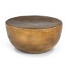 HAND MADE METAL PUNCHING COFFEE TABLE
