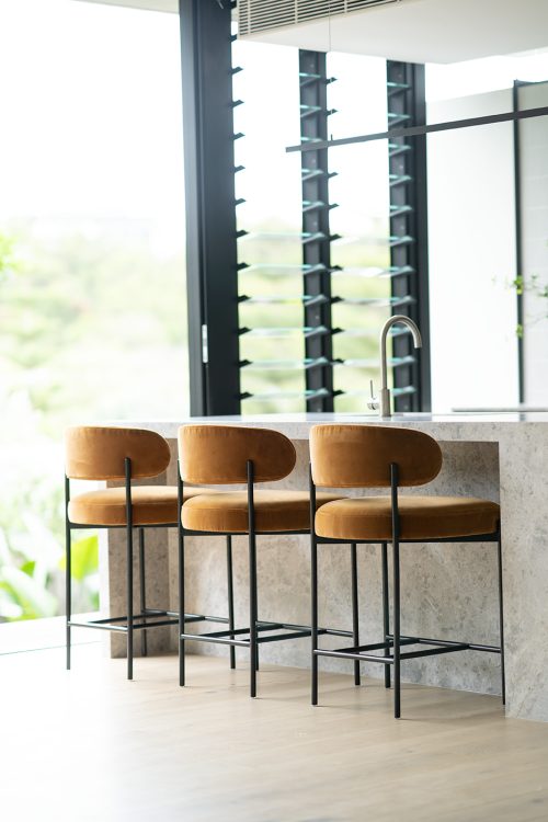 High-end counter stool