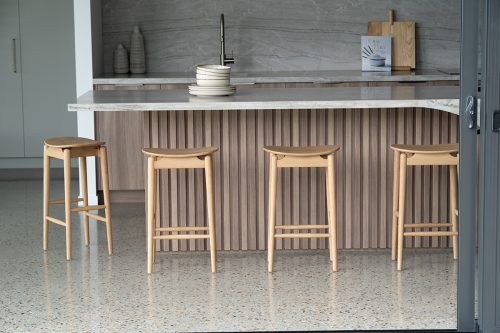 Minimalist counter stool