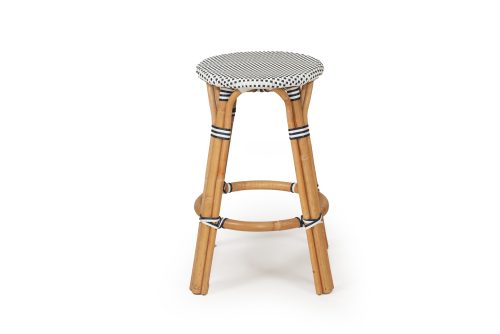 Navy blue counter stool