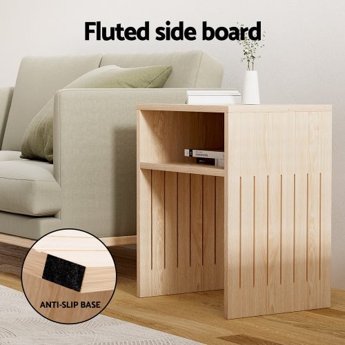 Pine wood coffee table