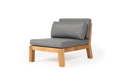 Single-seater patio sofa