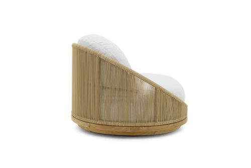 Stylish outdoor swivel chair