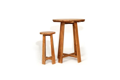 Upholstered bar stool