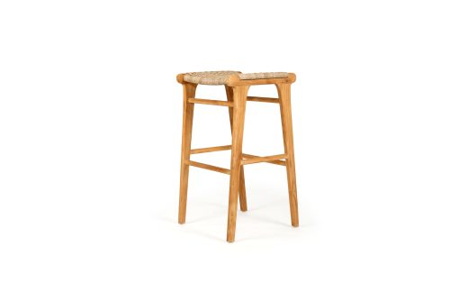Washed grey stool