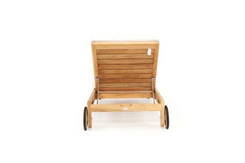 Weather-resistant sun lounger