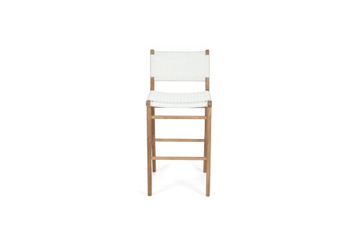 White bar stool