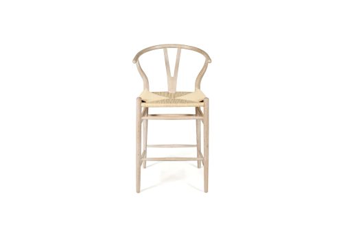 White counter stool