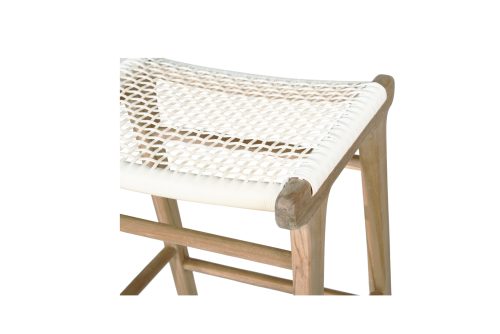 White counter stool