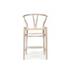 Wishbone Counter Stool – White Coastal Oak