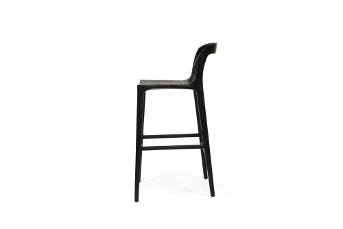 Wooden counter stool