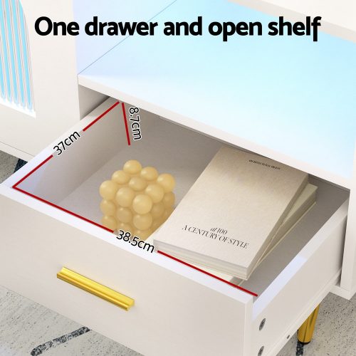 coffee table with drawers