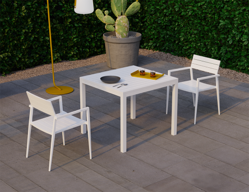 halki-square-table-white-2-seater