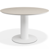 Orb Dining Table 120cm - Outdoor - Alabaster Ceramic Top