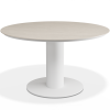 Orb LOW Dining Table 120cm - Outdoor - Alabaster Ceramic Top