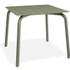 Roku Dining Table 90cm - Outdoor - Eucalyptus Green
