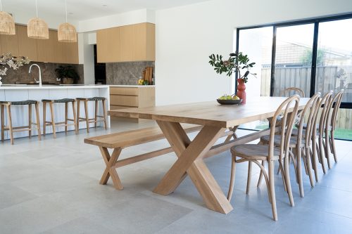145cm wooden bench
