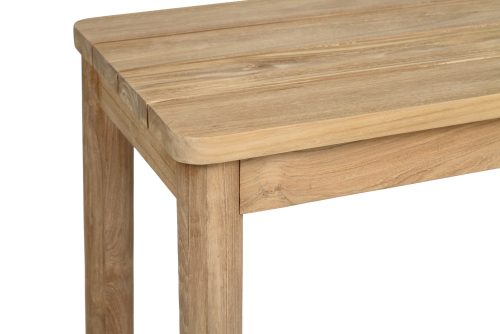 1m wooden bench
