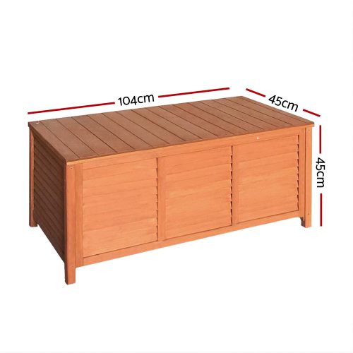 210L storage box bench