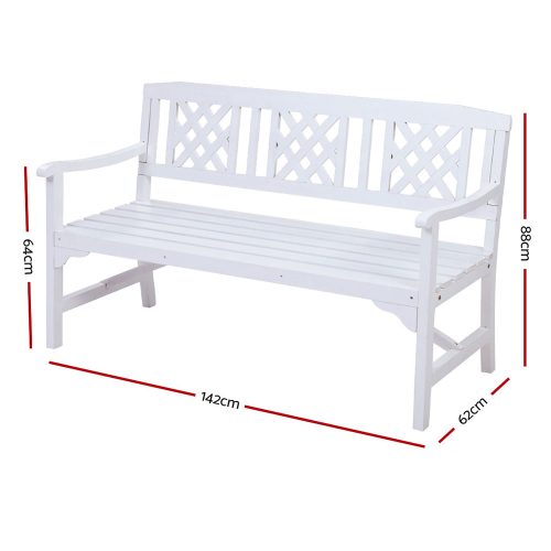 3-seater outdoor bench