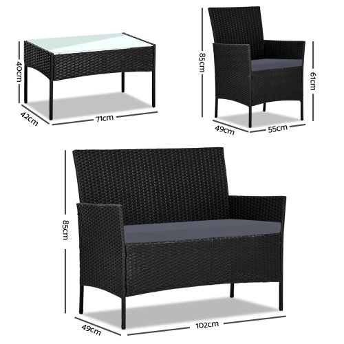 4-seater patio furniture