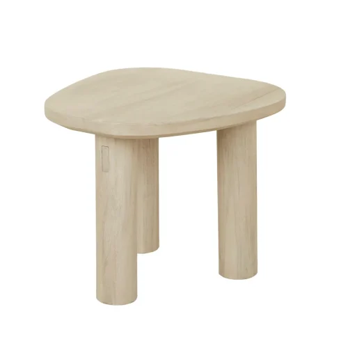 Aged Teak Side Table