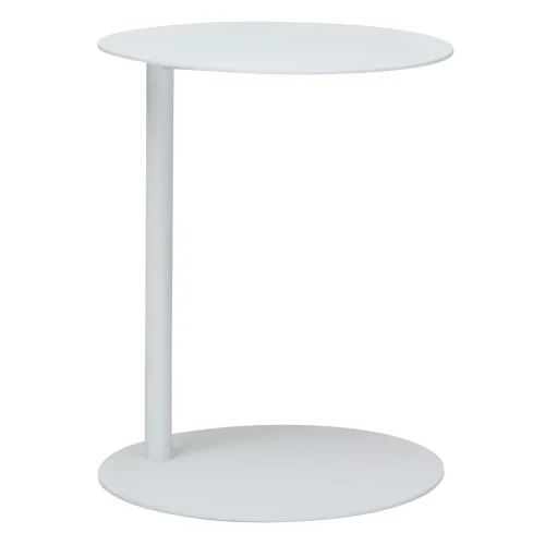 Aperto Ali Round Side Tables - White