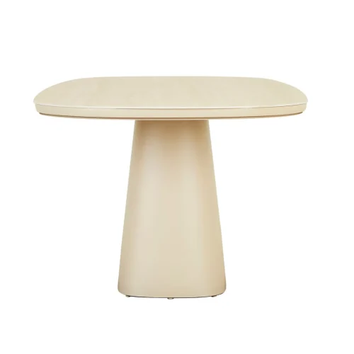 Beige dining table