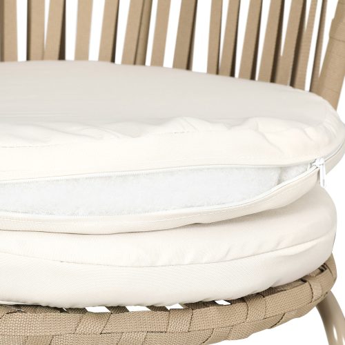 Beige outdoor furniture