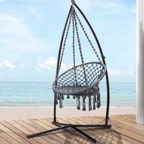Boho macrame chair