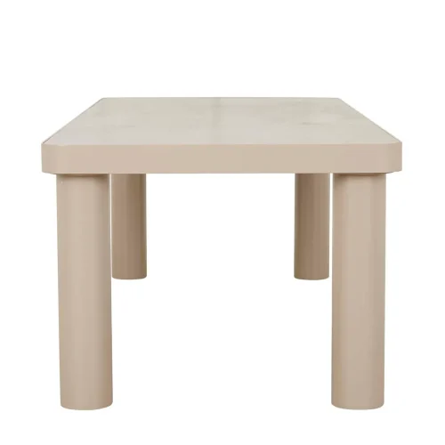 Ceramic outdoor dining table