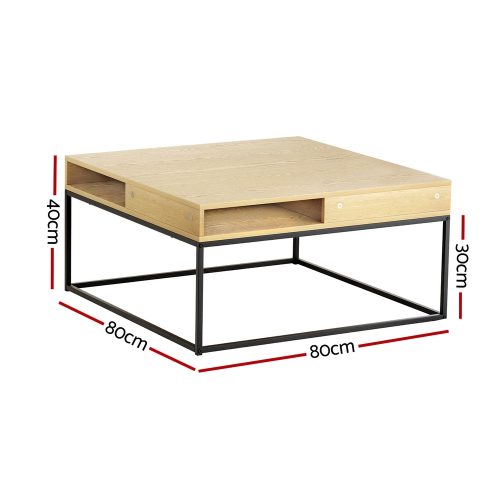 Coffee table with storage