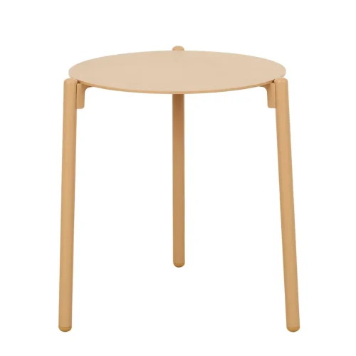 Delphi Side Table - Natural Metal