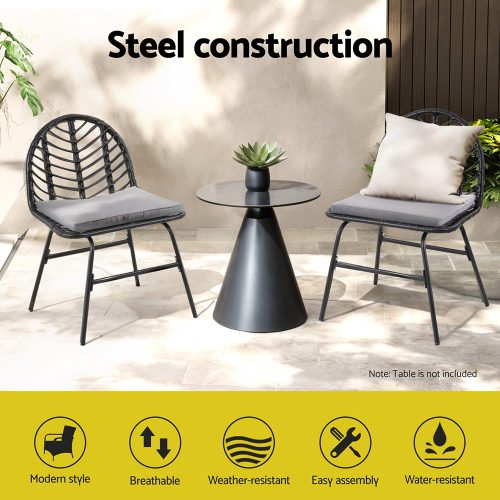 Dining lounge chairs outdoor