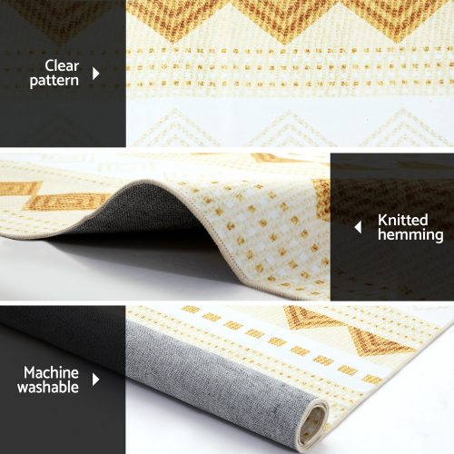 Durable short pile rug