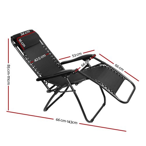 Folding outdoor recliner