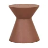 Granada Hourglass Side Table - Brique