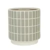Hanson Alo Planter - Matte Stone Grey Tile