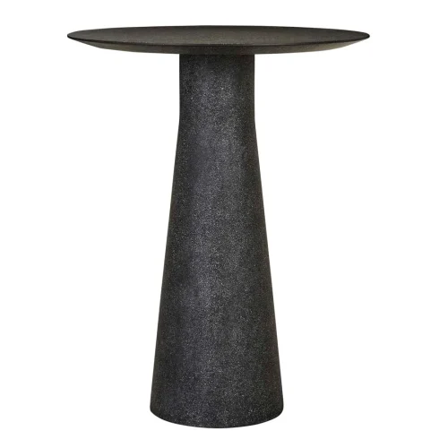 Livorno Cafe Bar Table - Black