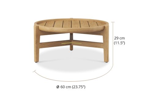 Low outdoor table