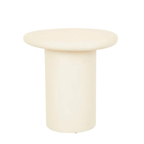 Lucia Curve Side Table - Sand Dune