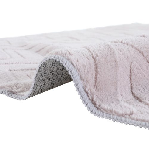 Microfiber ripple rug