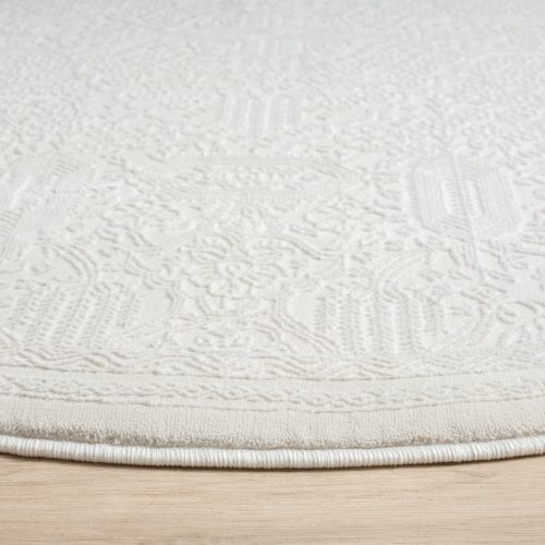 Modern ivory rug